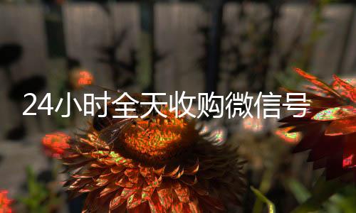 24小时全天收购微vx回收联系方式信号（24小时高价回收vx秒结）